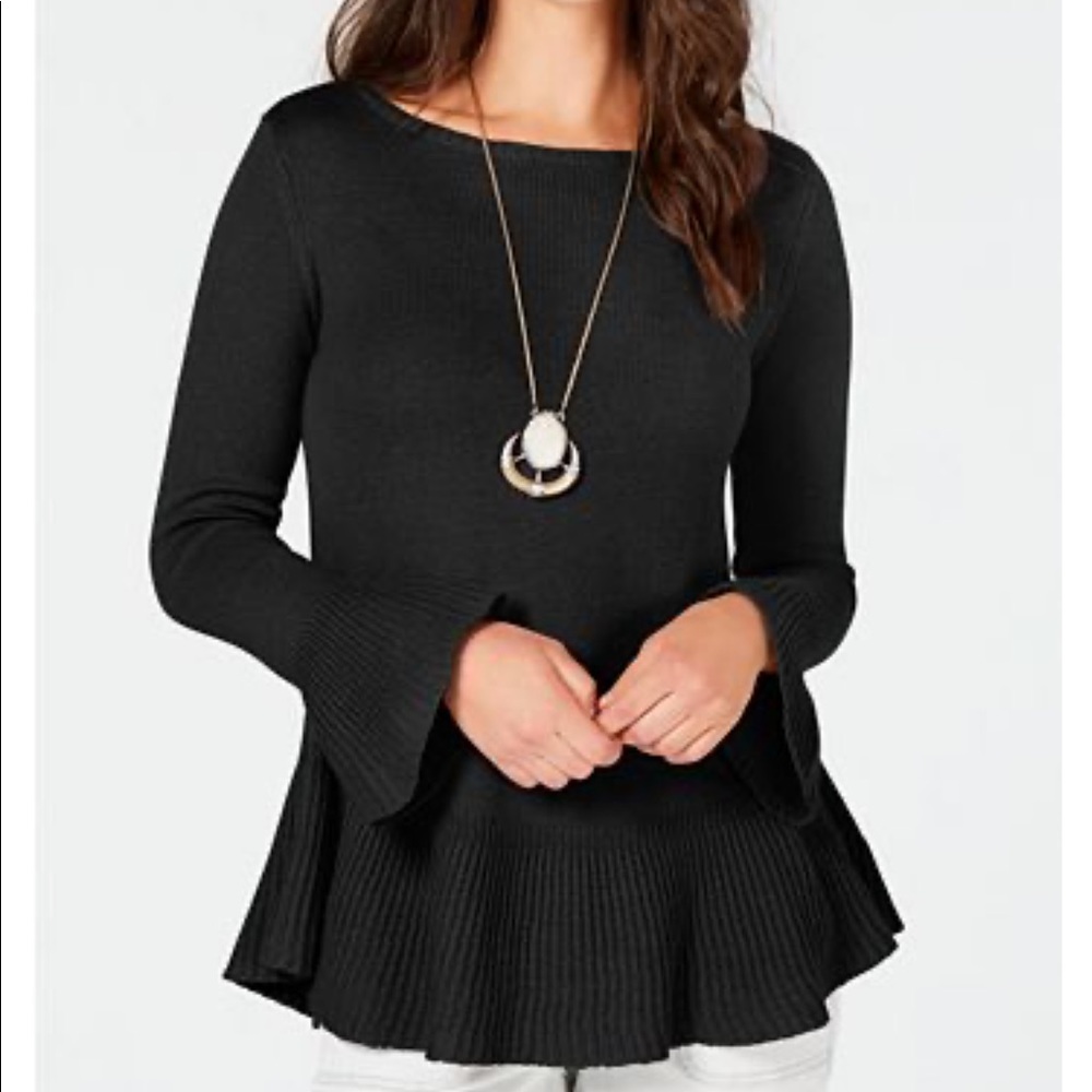 Style & Co Women’s Ruffled Pullover Sweater